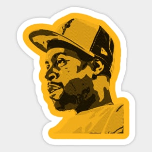 J Dilla - Simple Engraved Sticker